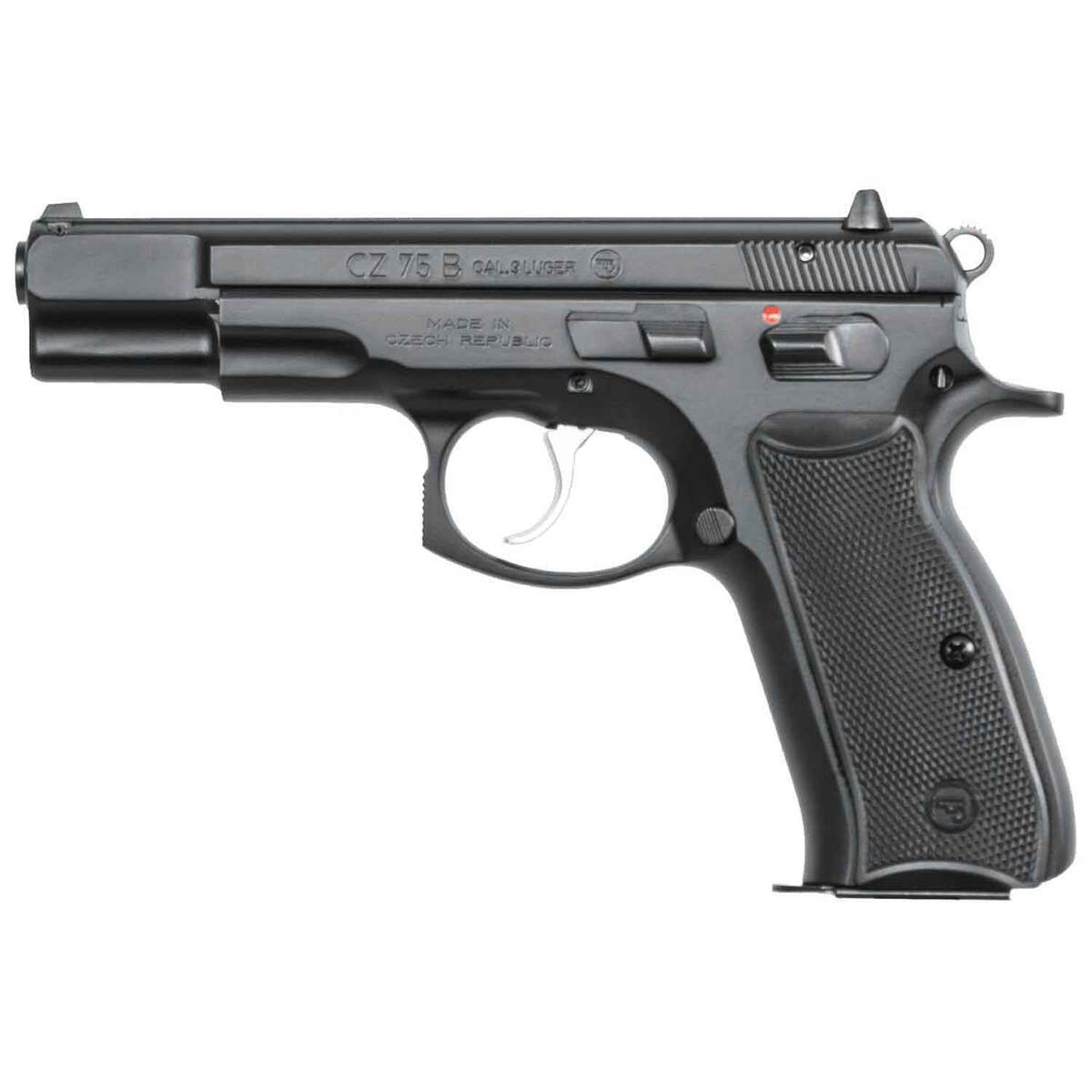 CZ 75 B 9mm Luger 4.6in Black Pistol - 10+1 Rounds - Image 2