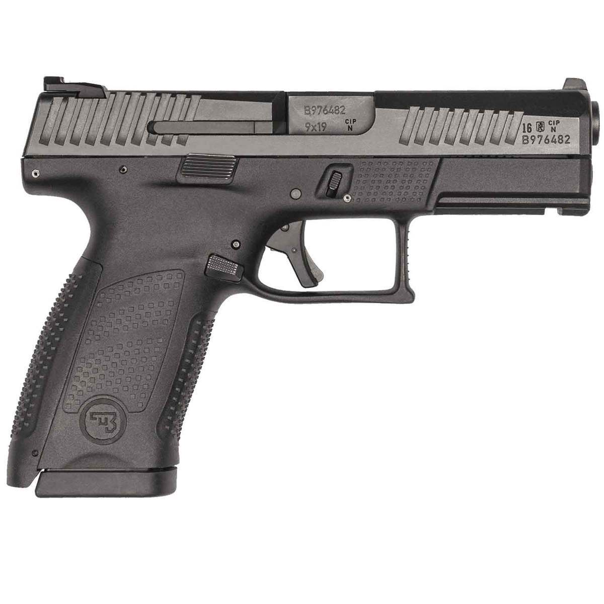 CZ P10 C 9mm Luger 4.02in Black Pistol - 10+1 Rounds