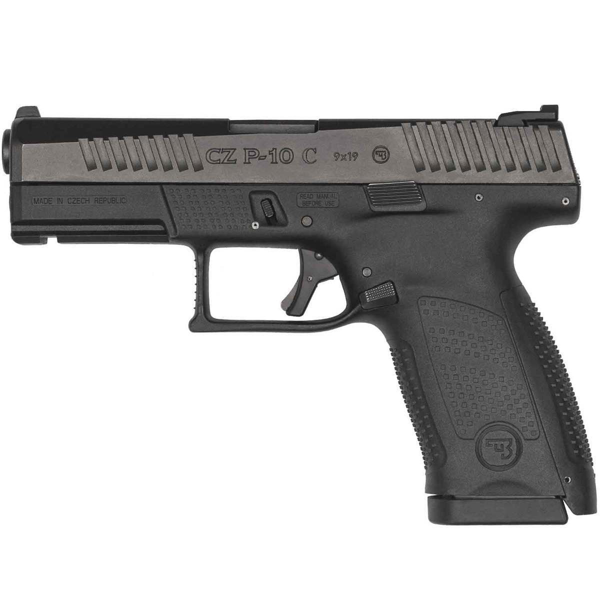 CZ P10 C 9mm Luger 4.02in Black Pistol - 10+1 Rounds - Image 2