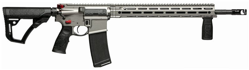 Daniel Defense DDM4 V7 Pro Silver 5.56 NATO 18" Barrel 32-Rounds