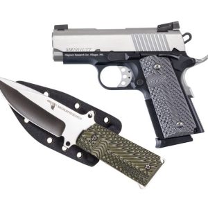 Magnum Research Undercover Black / Stainless .45 ACP 3" Barrel 6-Rounds w/ Knife