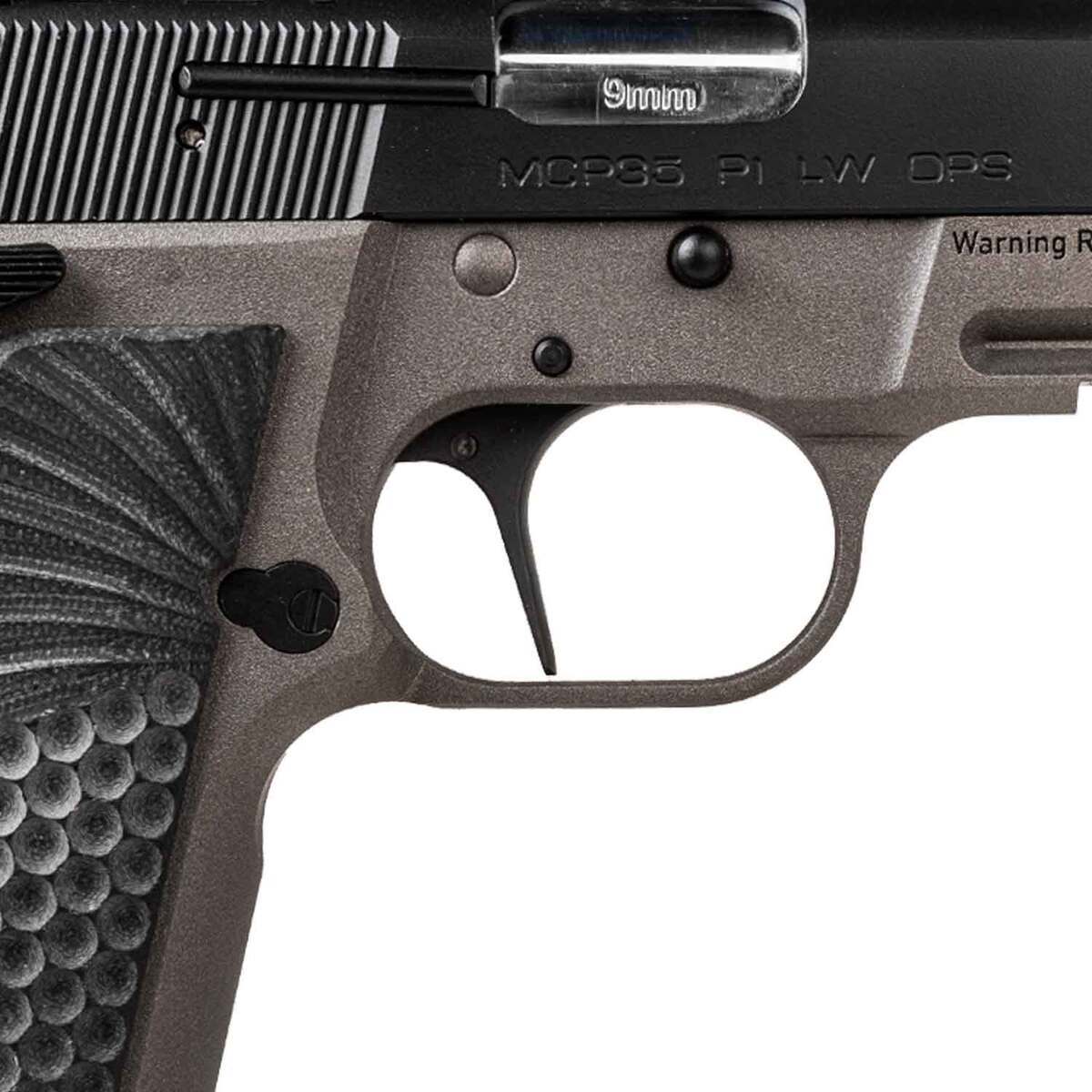EAA Girsan High Power MC P35 PI OPS 9mm Luger 3.88in Two-Toned/Blued Pistol - 15+1 Rounds - Image 3