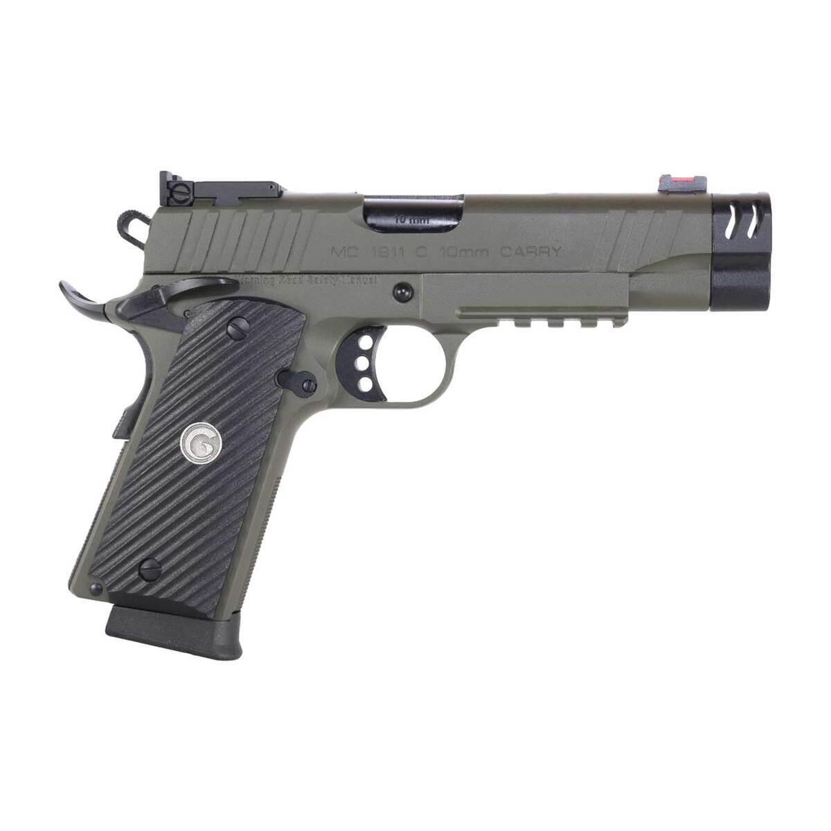 EAA Girsan MC1911-C 10mm Auto 4.4in OD Green Pistol - 8+1 Rounds