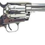 EAA Corp Bounty Hunter Nickel .45 LC 4.5" Barrel 6-Rounds Walnut Grips