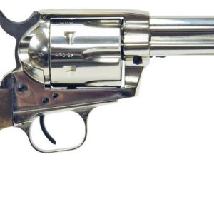 EAA Corp Bounty Hunter Nickel .45 LC 4.5" Barrel 6-Rounds Walnut Grips
