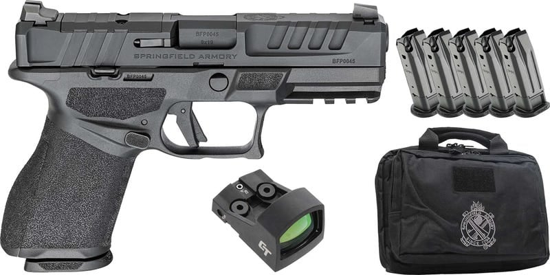 Springfield Armory Echelon 4.0C 9mm 4" Barrel 10-Rounds w/ CT-1500 Red Dot, 5 Mags