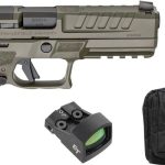 Springfield Armory Echelon OD Green 9mm 4.5" Barrel 10-Rounds 5 Mags, CT1500 Red Dot