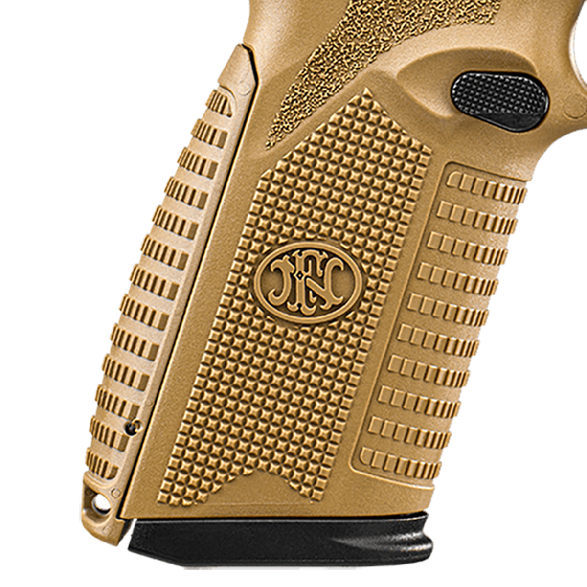 FN 545 45 Auto (ACP) 4.7in FDE Cerakote Pistol - 10+1 Rounds - Image 3