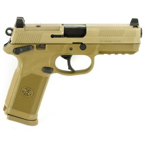 FN FNX-45 Tactical 45 Auto (ACP) FDE Pistol - 10+1 Rounds