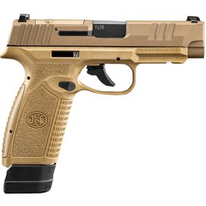 FN Reflex XL MRD 9mm Luger 3.8in Black/Flat Dark Earth PVD Pistol - 18+1 Rounds