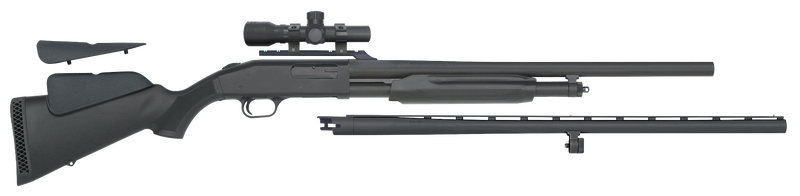 Mossberg 500 Field/Deer Combo 12 GA 28" / 24" Barrels 3"-Chamber 5-Rounds 2.5x20mm Scope