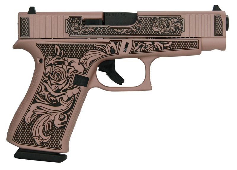Glock 48 Rose Gold 9mm 4.17" Barrel 10-Rounds Glock N Roses Engraving