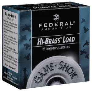 Federal Game-Shok Upland Hi-Brass 20 GA #5-Shot 25-Rounds 2.75"