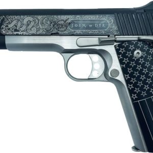 Kimber Custom II Two-Tone Black/ Stainless 45 ACP 5" Barrel 7-Rounds "Join or Die" GrabAGun Exclusive