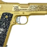 Kimber Stainless II 24 Carat Gold "Aztec" Style .45ACP 5" Barrel 7-Rounds Exclusive