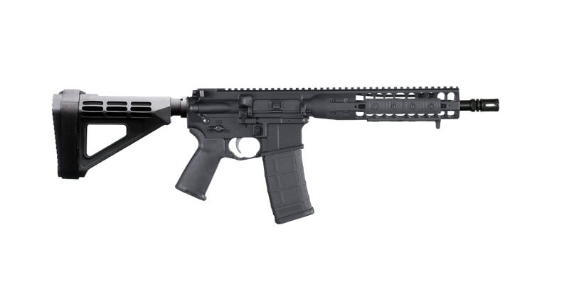 LWRC IC DI 5.56 NATO / .223 Rem 10.5" Barrel 30-Rounds with SBA3 Brace