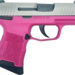 Sig Sauer P365 Pink / Stainless 9mm 3.1" Barrel 10-Rounds GrabAGun Exclusive