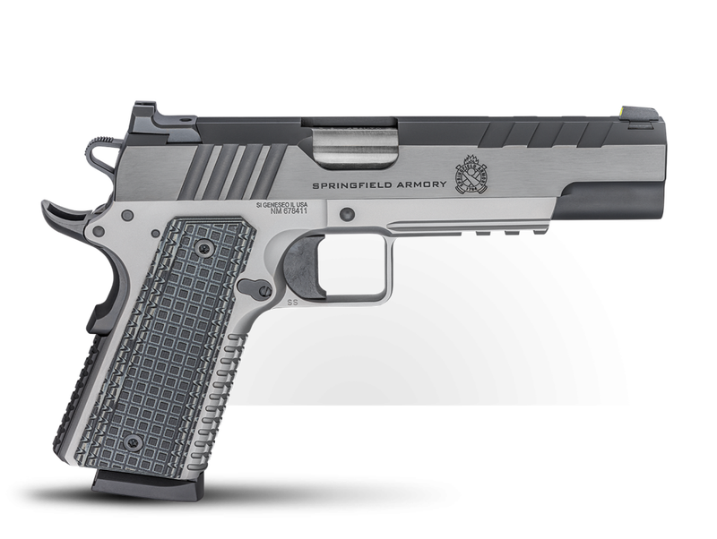 Springfield Armory Emissary Stainless .45 ACP 5" Barrel 8-Rounds Front Night Sight