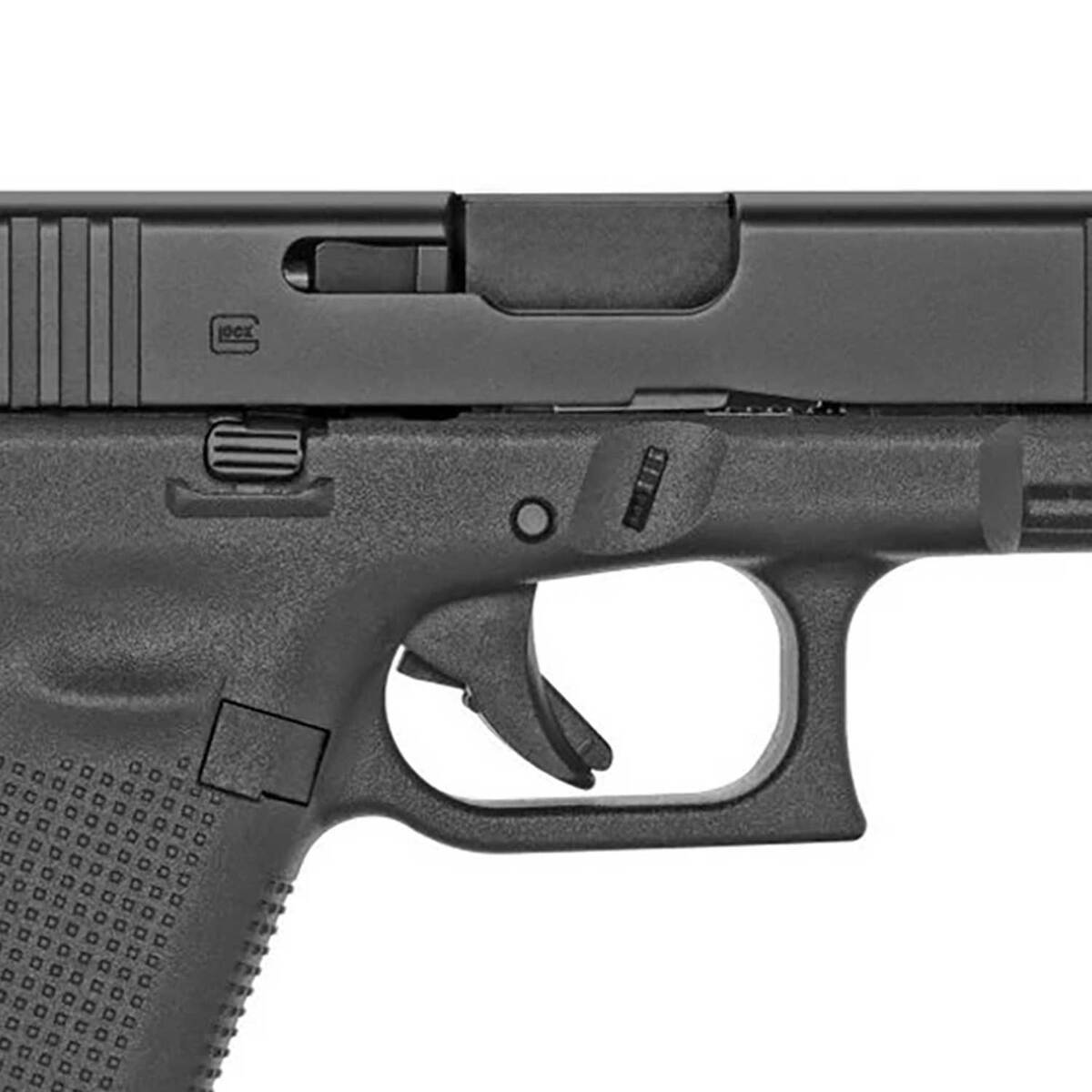 Glock 17 Gen5 Front Serrations 9mm Luger 4.49in Black nDLC Pistol - 17+1 Rounds - Image 3