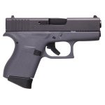 Glock 43 9mm Luger 3.41in Gray Pistol - 6+1 Rounds