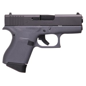 Glock 43 9mm Luger 3.41in Gray Pistol - 6+1 Rounds