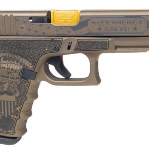 Glock 19 Gen3 Bronze 9mm 4.6" Barrel 15-Rounds Trump Edition - HANDGUNS - Miami Shooters Supply