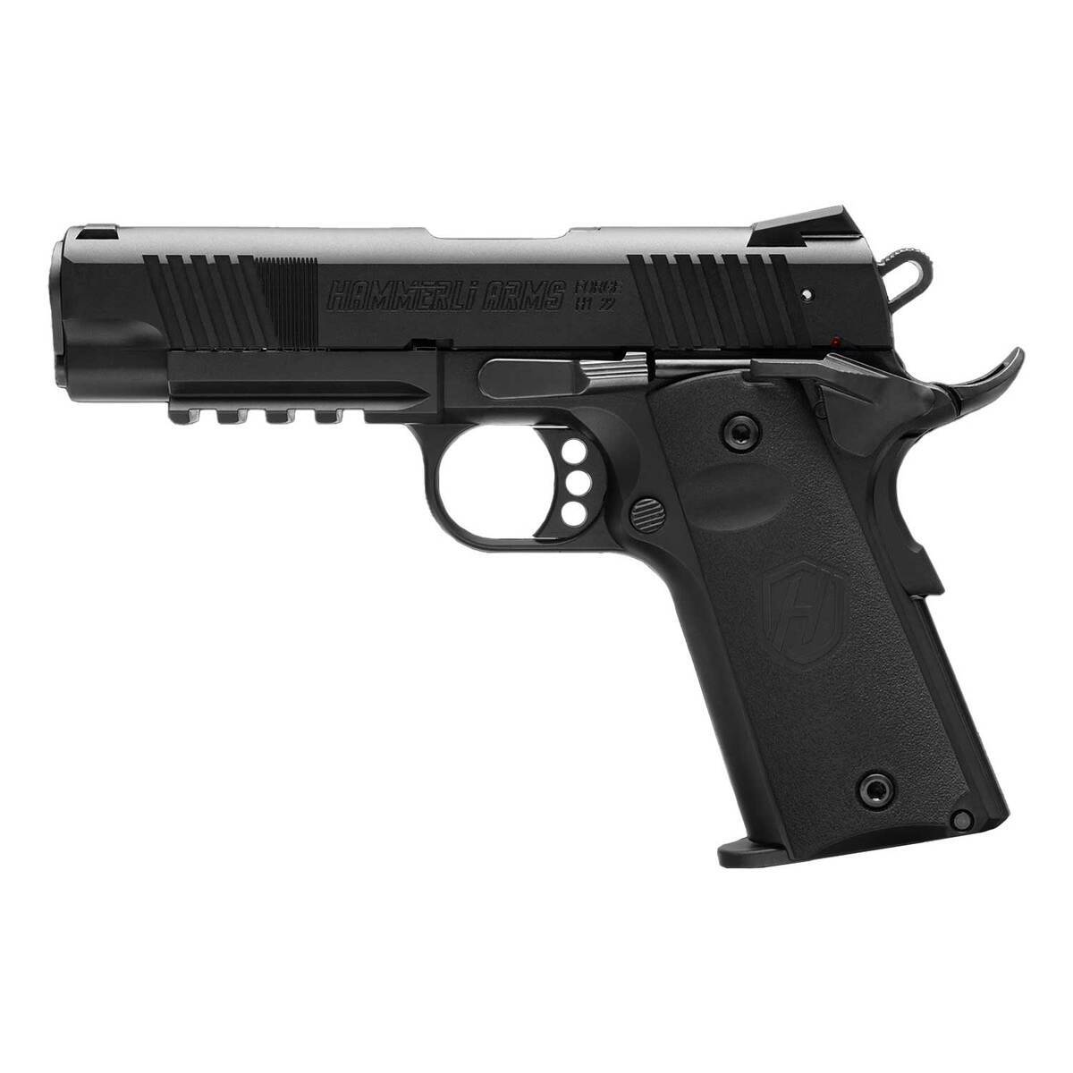 Hammerli Arms Forge H1 22 Long Rifle 4.25in Black Cerakote Pistol - 12+1 Rounds - Image 2