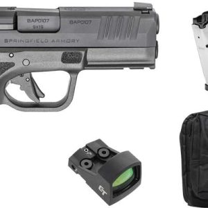 Springfield Armory Hellcat Pro OSP 9mm 3.7" Barrel 15-Rounds 5 Mags, CT1500 Red Dot