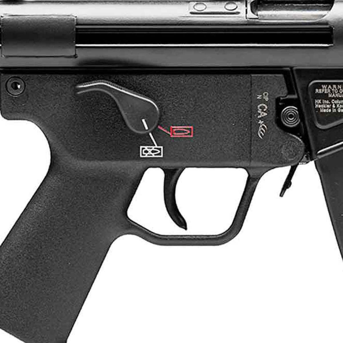 HK SP5K-PDW 9mm Luger 5.83in Black Modern Sporting Pistol - 30+1 Rounds - Image 3