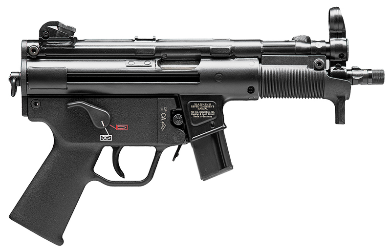 Heckler and Koch SP5K-PDW 9mm 5.83" Barrel 10-Rounds Two Magazines