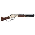 Henry Big Boy Mare's Leg Side Gate 357 Magnum 12.9in Polished Hardened Brass Pistol - 5+1 Rounds