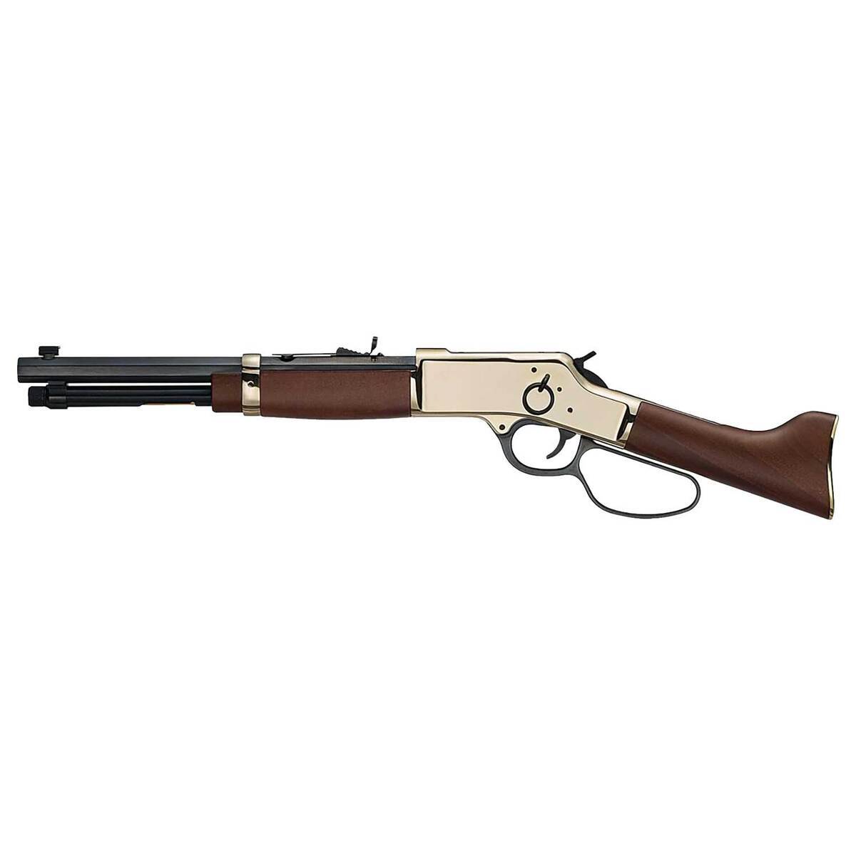 Henry Big Boy Mare's Leg Side Gate 44 Magnum 12.9in Polished Hardened Brass Lever Action Pistol - 5+1 Rounds - Image 2
