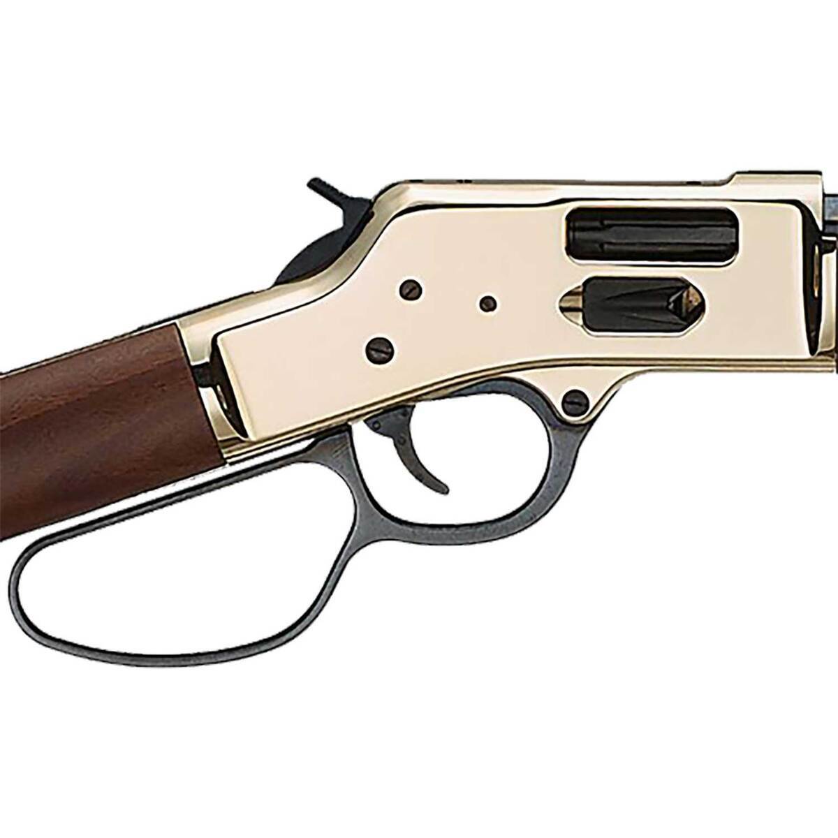 Henry Big Boy Mare's Leg Side Gate 44 Magnum 12.9in Polished Hardened Brass Lever Action Pistol - 5+1 Rounds - Image 3