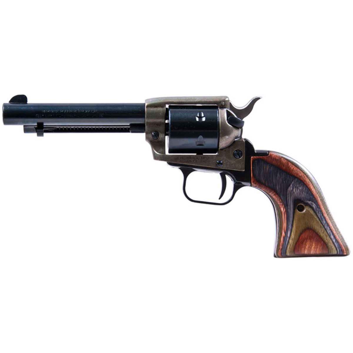 Heritage Rough Rider Camo Laminate 22 Long Rifle 4.75in Black Revolver - 6 Rounds - Image 2