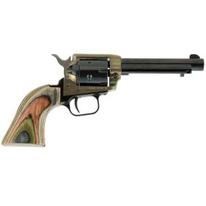 Heritage Rough Rider Small Bore Cocobolo Camo Grips 22 Long Rifle 4.75in Blued Revolver - 6 Rounds