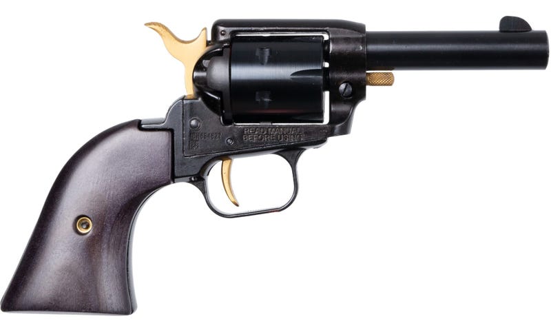 Heritage Barkeep .22 LR 3.60" Barrel 6-Rounds Gold Accents