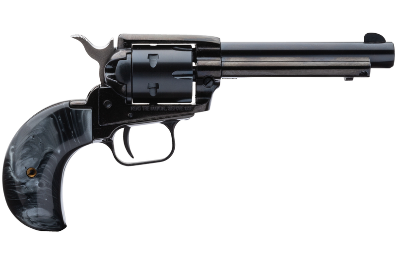 Heritage Firearms Rough Rider .22 LR/.22 Mag 4.75" Barrel 6-Rounds Black Pearl Grip