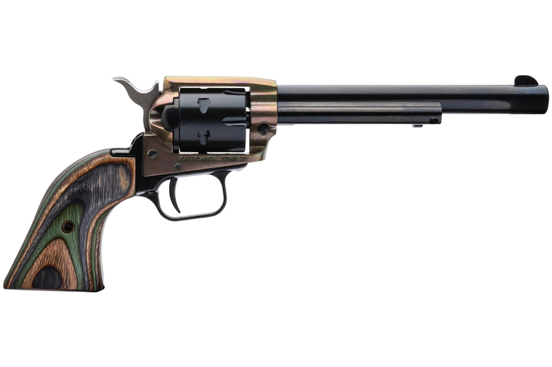 Heritage Firearms Rough Rider Camo/Black .22 LR/.22 Mag 6.5" Barrel 6-Rounds