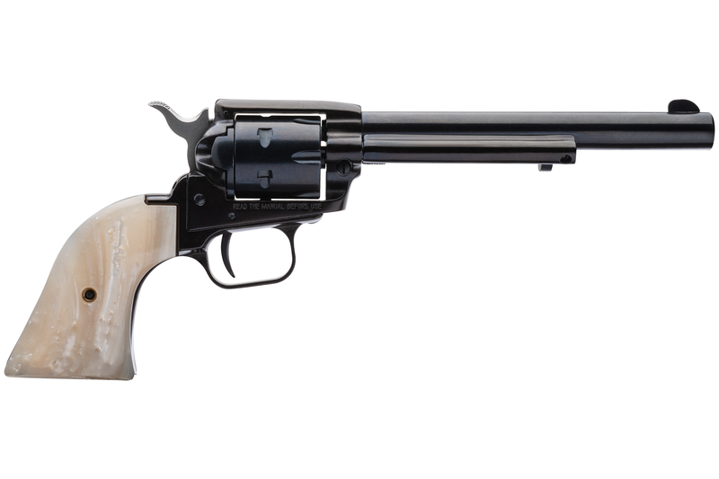 Heritage Firearms Rough Rider .22 LR/.22 Mag 6.5" Barrel 6-Rounds White Pearl Grips