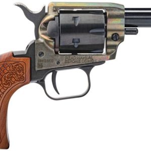 Heritage Firearms Barkeep .22 LR 3" Barrel 6-Rounds Scrolled Wood Grip