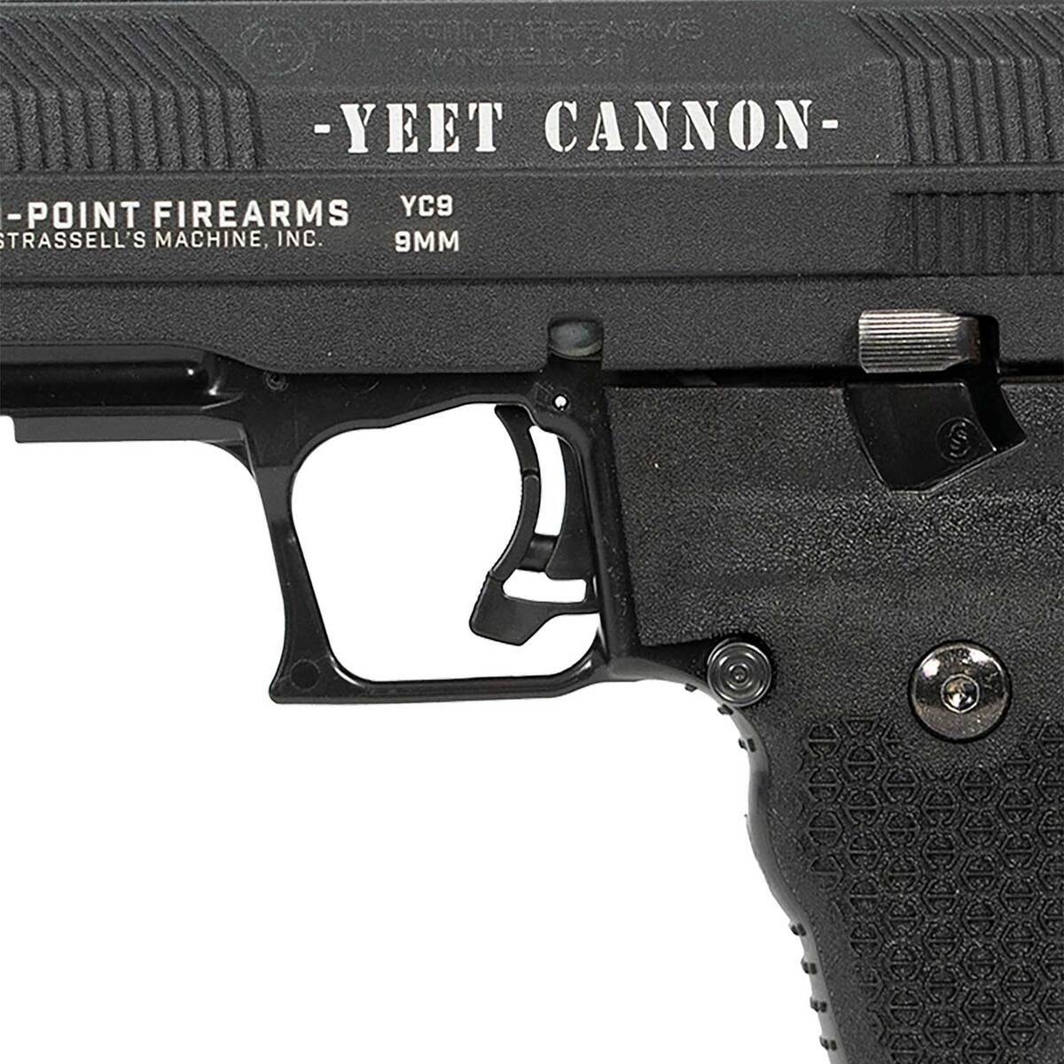 Hi-Point YC9 Yeet Canon 9mm Luger 4.12in Black Pistol - 10+1 Rounds - Image 2