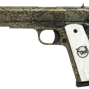 Iver Johnson 1911 A1 Government Snakeskin .45 ACP 5" Barrel 8-Rounds
