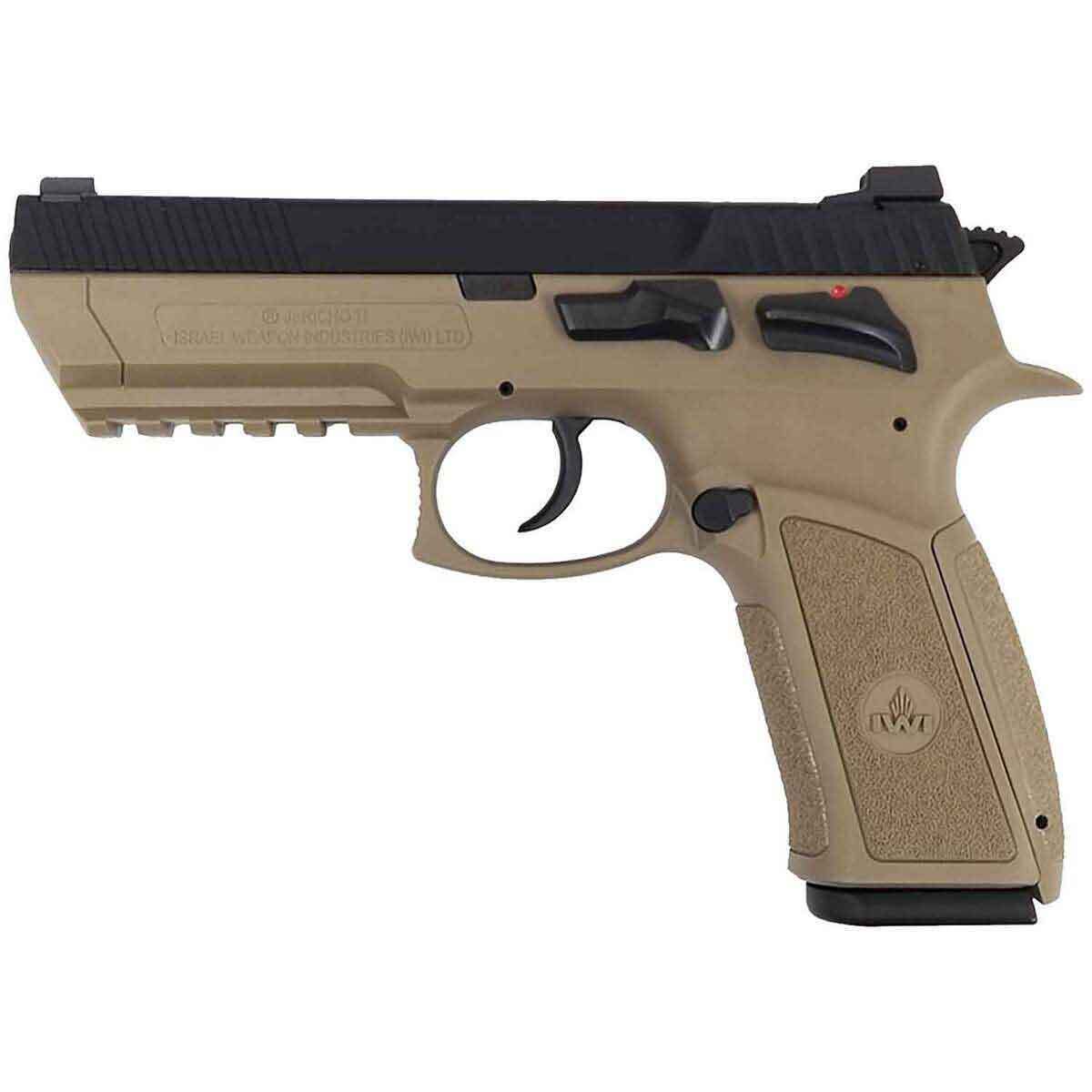 IWI Jericho 941 Enhanced 9mm Luger 4.4in Flat Dark Earth Pistol - 17+1 Rounds - Image 2