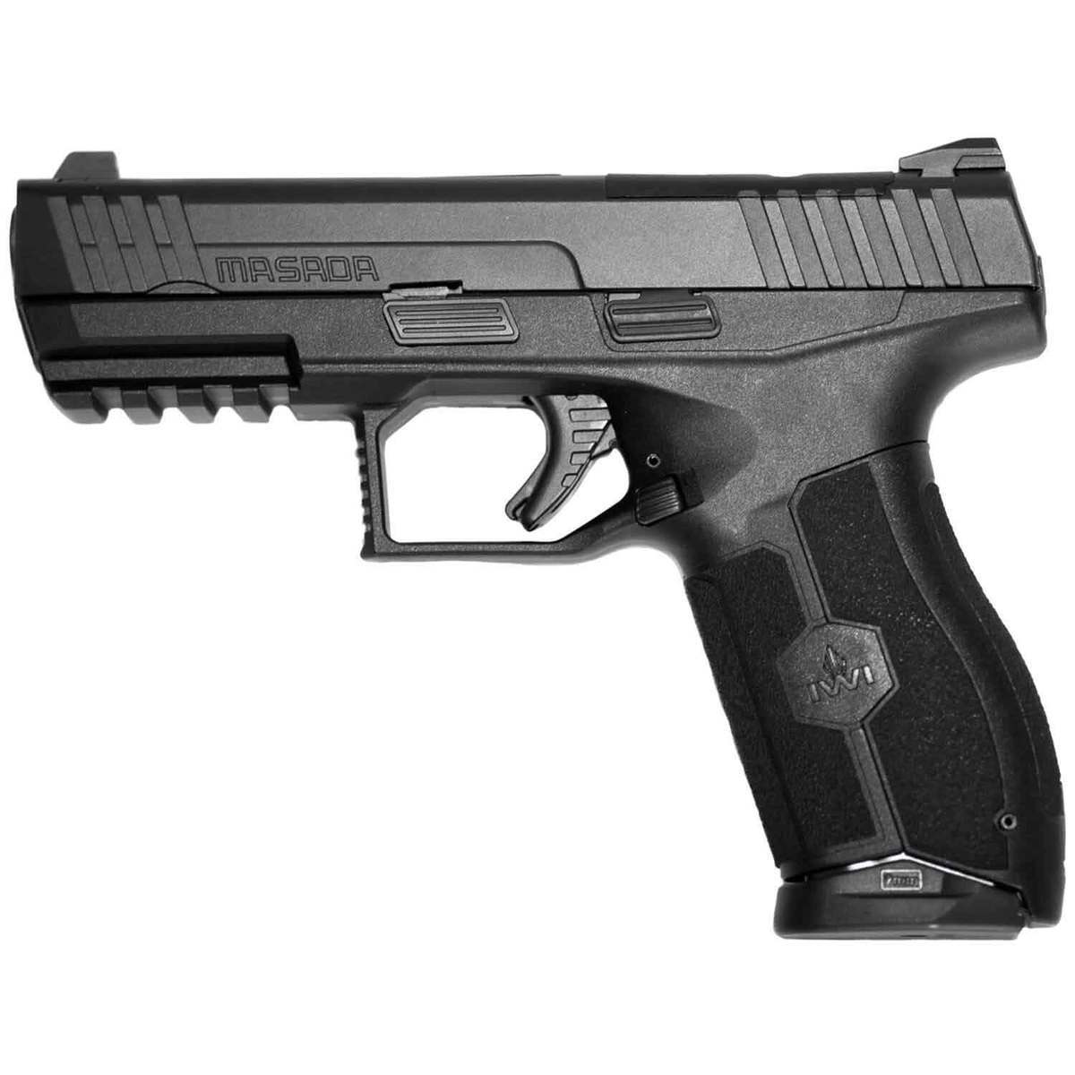 IWI Masada 9mm Luger 4.1in Black Pistol - 10+1 Rounds - Image 2