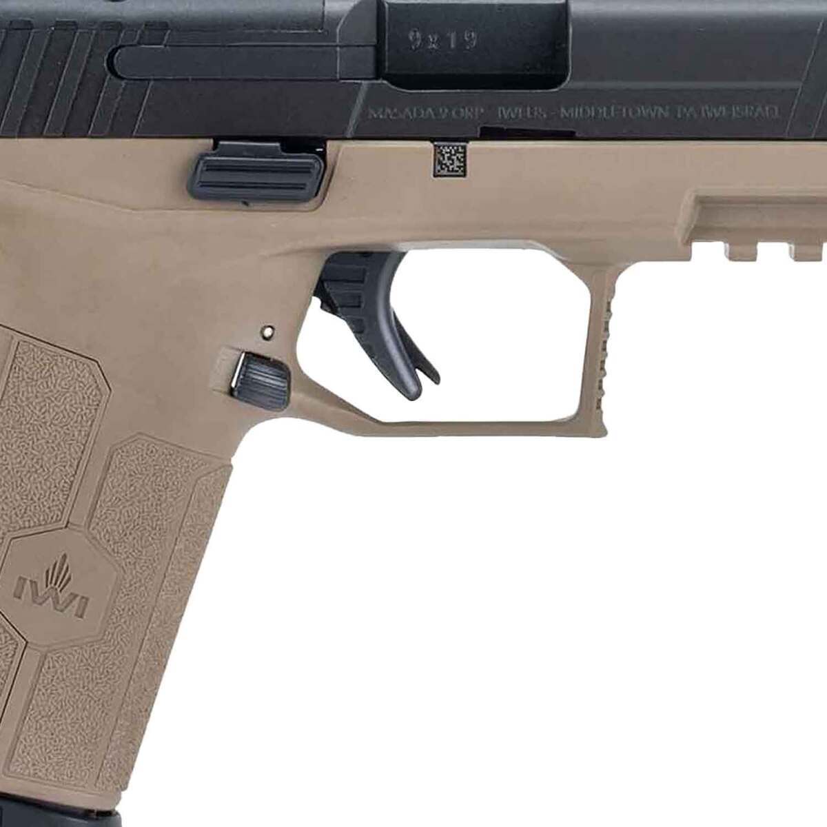 IWI MASADA 9mm Luger 4.1in Flat Dark Earth Pistol - 17+1 Rounds - Image 3