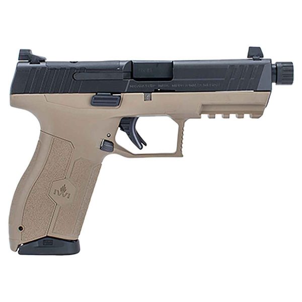 IWI MASADA Tactical 9mm Luger 4.6in Flat Dark Earth Pistol - 17+1 Rounds - Image 2
