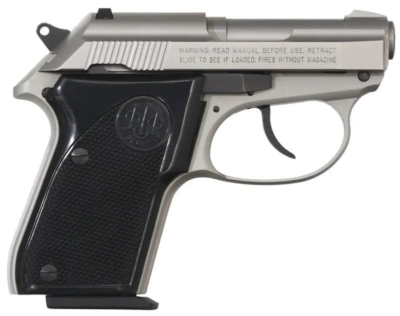 Beretta 3032 Tomcat Pistol Black/Stainless .32 ACP 2.4" Barrel 7-Rounds