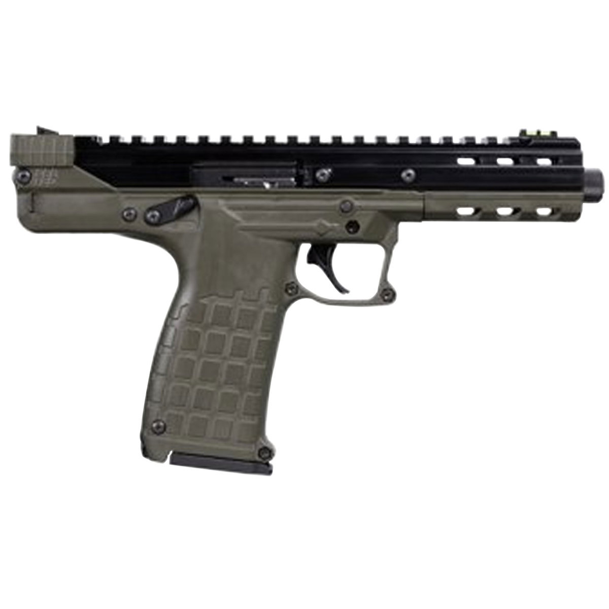 Kel-Tec CP33 22 Long Rifle 5.5in OD Green/Black Pistol - 33+1 Rounds