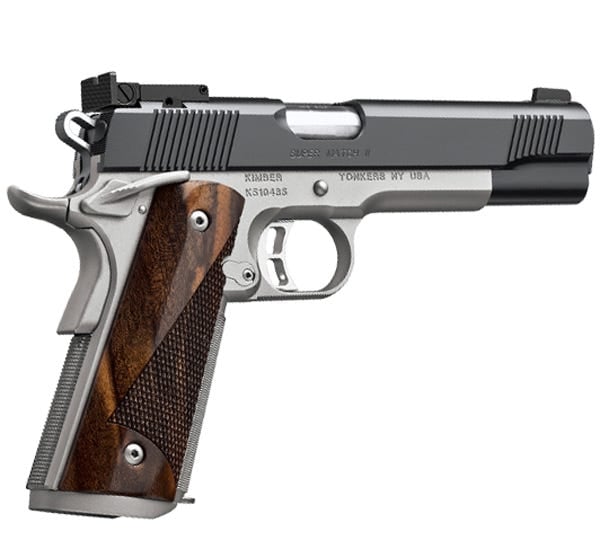 Kimber Super Match II 45ACP 1911 5-Inch 8rd Stainless/Black Two Tone