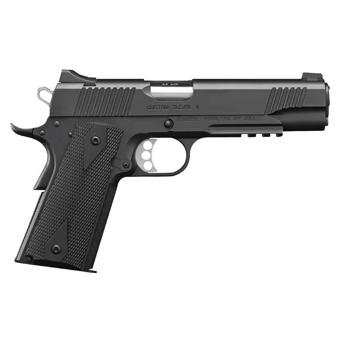 Kimber 1911 Custom TLE/RL II 45 Auto (ACP) 5in Black Pistol - 7+1 Rounds